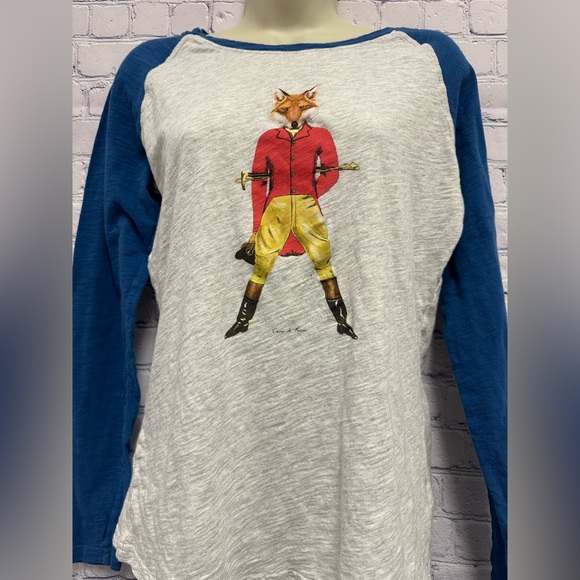 Ariat Fox as Hunter Graphic Tee Size Large - Picture 2 of 6